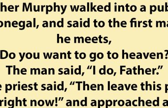 Father Murphy walked into a pub