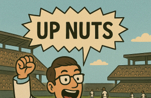 Patients at a baseball game