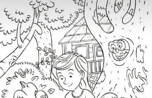 Find Sock, Muffin, Football, Crescent Moon, Teacup, Saltshaker and Ghost.