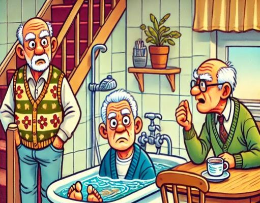 Three brothers age 92, 94 and 96 live in a house together.