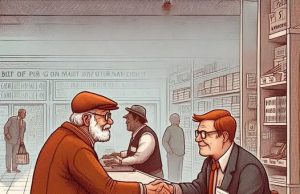 An old man from Alabama moved to New York.