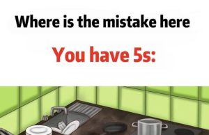 You have 5s to find the mistake in this picture