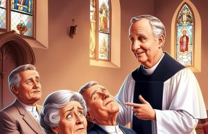 One day, Mrs. Jones went to talk to the minister at the local church.