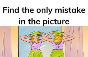 Find the mistake in this picture in 6 seconds!