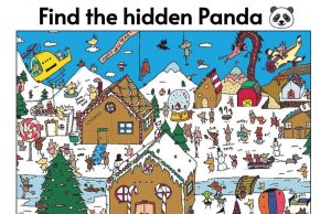 Almost everybody gets it wrong on the first try: Can you find the hidden panda?