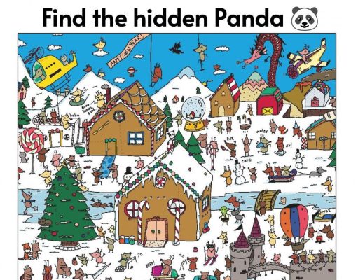 Almost everybody gets it wrong on the first try: Can you find the hidden panda?