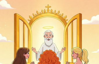 A blonde, a redhead, and a brunette die and go to heaven…