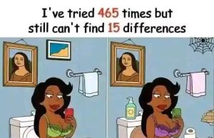 Test: Only a person with a high IQ can find the 15 differences