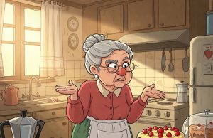 Grandma Ethel invited three friends to celebrate her 90th birthday.