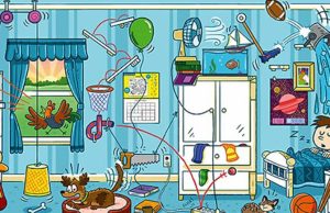 Hidden Picture: My Rooster Alarm Clock.