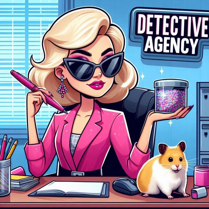 A blonde decides to become a rocket scientist