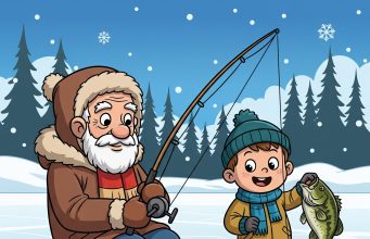 It was a cold winter day.