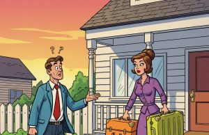 A man came home from work one day