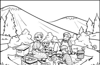 Find Umbrella, Fork, Horseshoe, Crayon, Sock, Mushroom.