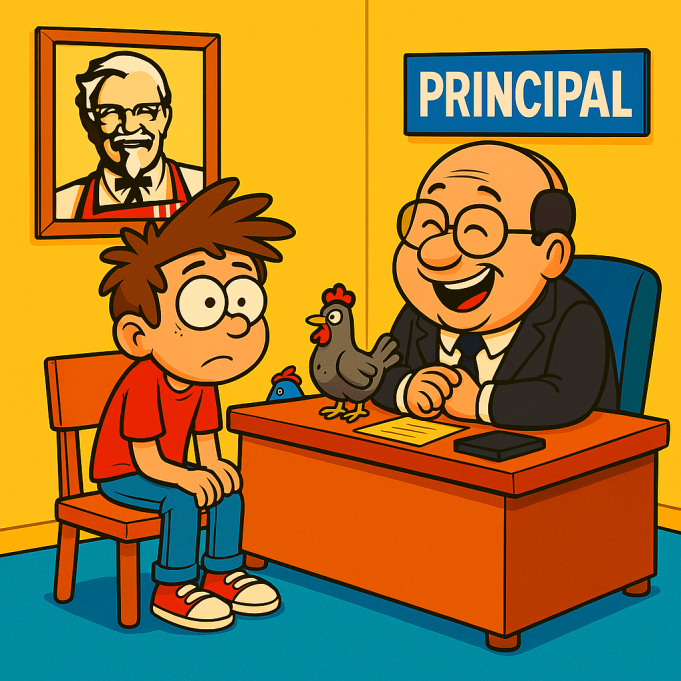 Our teacher asked what my favorite animal was