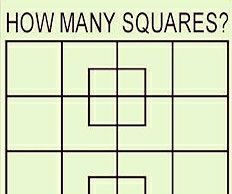 How Many Squares Are In This Picture?