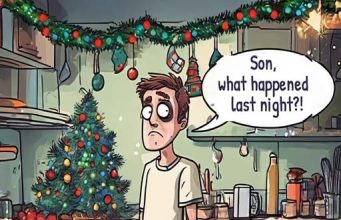 Paul woke up with a huge hangover Vid