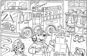 Hidden Picture: Sparky.