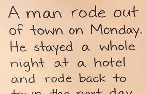 Solve This Simple Riddle!