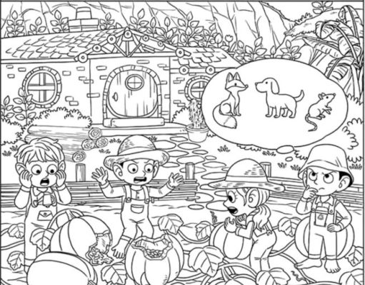 Find Gardening Glove, Watering Can, Recycle Bin, Lawn Mower, Boot, Pruning Shears.