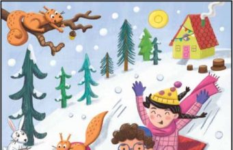 Find Paintbrush, Toothbrush, Mug, Pizza, Mitten, Worm.