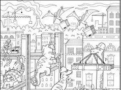 Hidden Picture: Construction Crew.