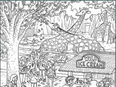 Find Corn, Axe, Candle, Hammer, Pizza, Pea.