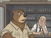 A bear walks into a bar.