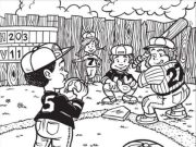 Hidden Picture: Baseball.