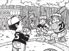 Hidden Picture: Baseball.