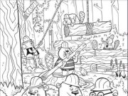 Hidden Picture: Beavers.