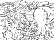 Hidden Picture: Octopus.