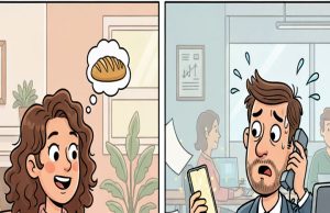 Wife texts her Husband