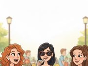 I had lunch with 2 of my unmarried friends.