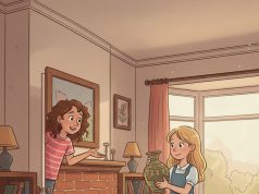 Stacey makes a new friend at school