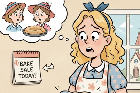 Alice was to bake a cake